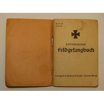 Katolinen kenttähymnbook Wehrmachtille. Espenlaub militaria